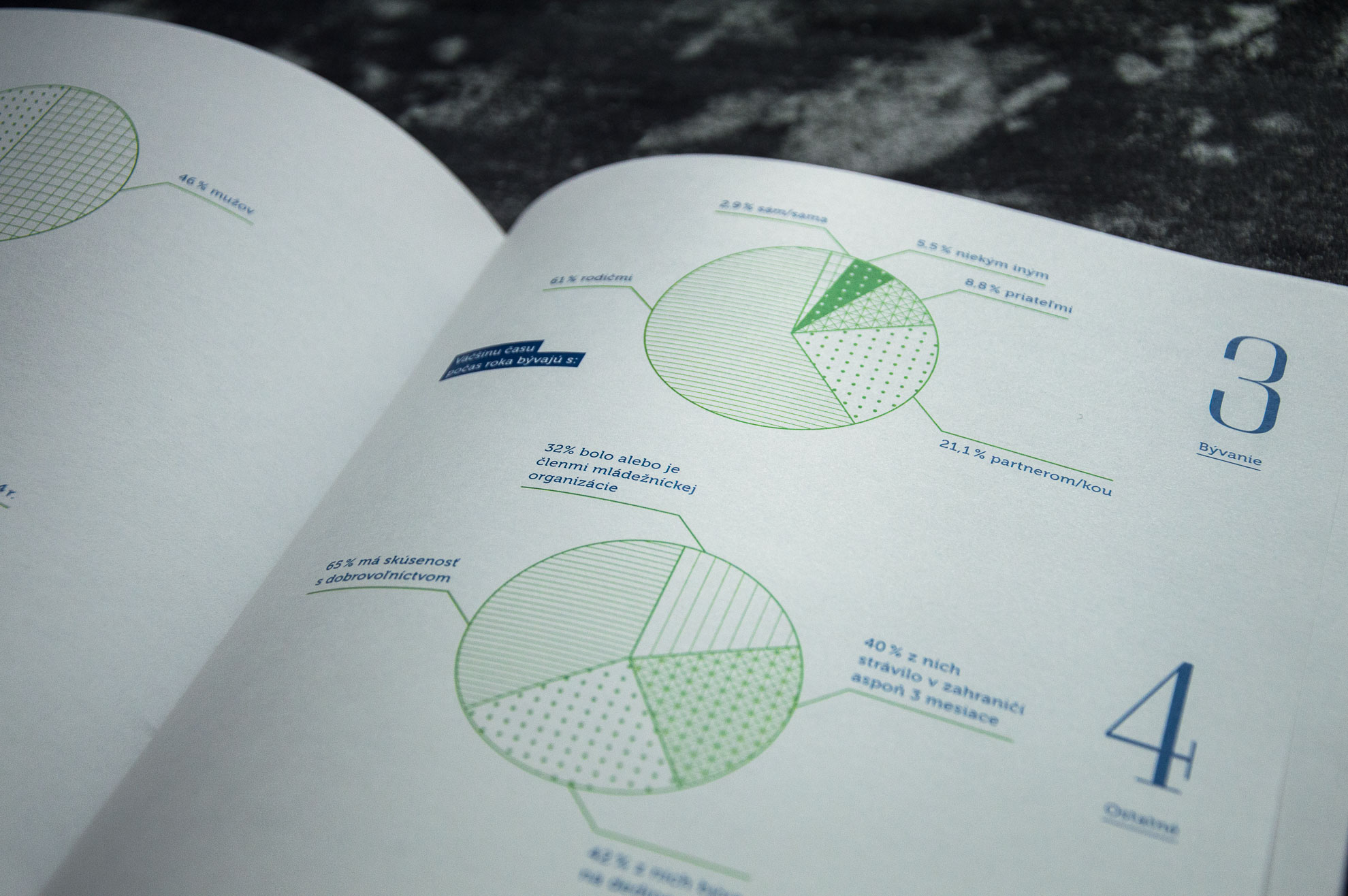 Infografika V4, publikácia výskumu, grafický dizajn